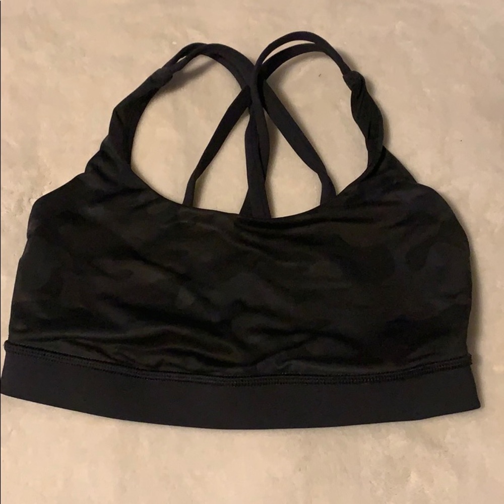 Lululemon sports bra-camo